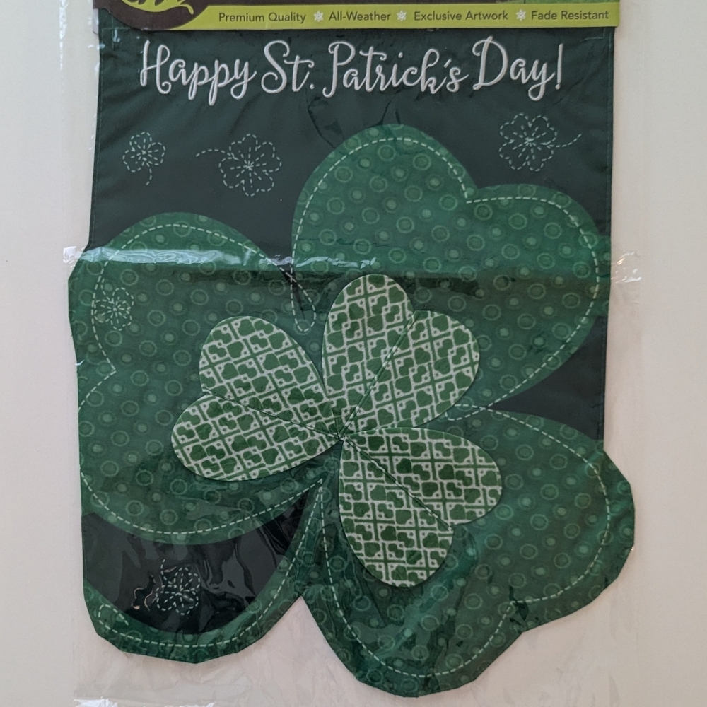 🍀 ST. PATRICK'S DAY 🍀 Garden Flag